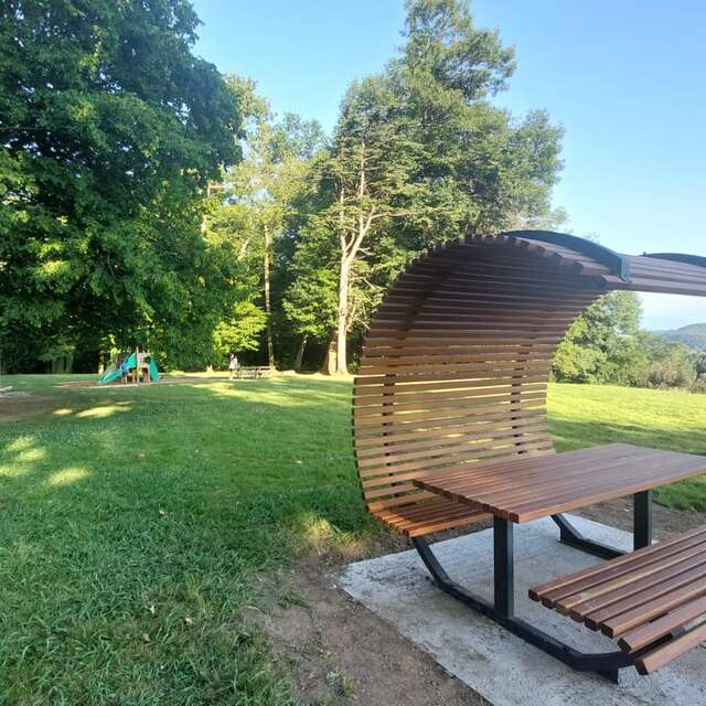 Aire de pique nique - Château de Franqueville