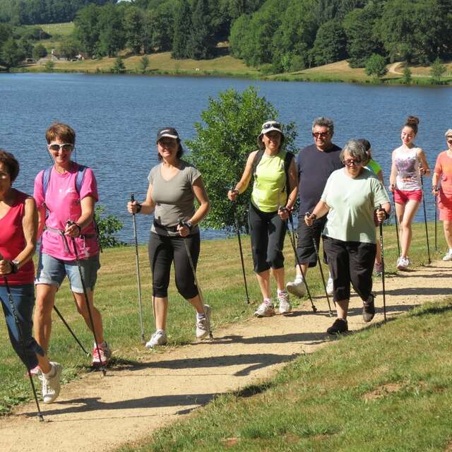 Octobre Rose 2025 : Balade et exercices sportifs au lac d'Arfeuille