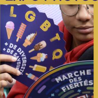 Expo photos, la marche des Fiertés à l'Escalier