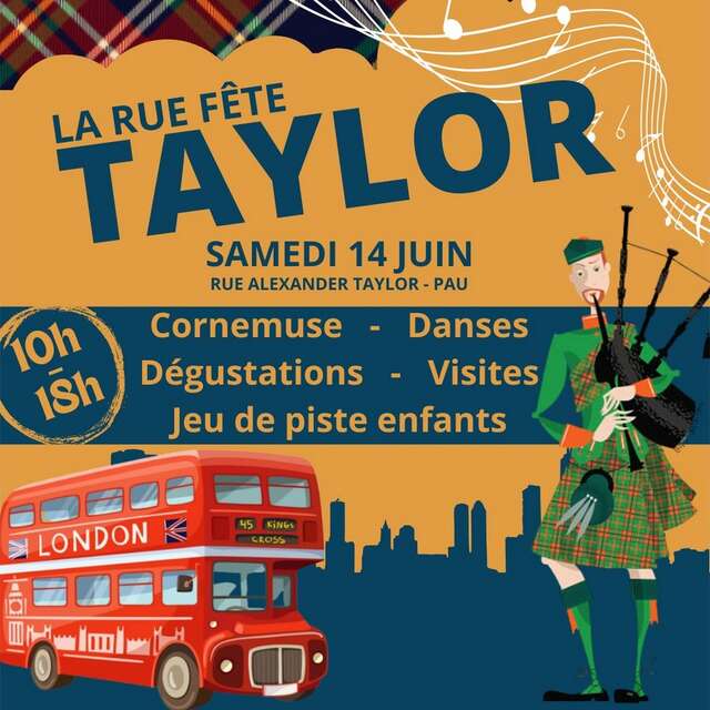La rue fête Taylor