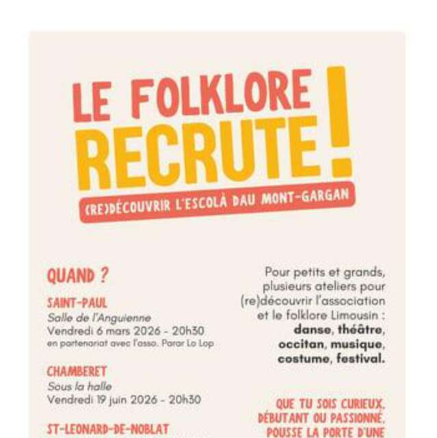 Le Folklore recrute