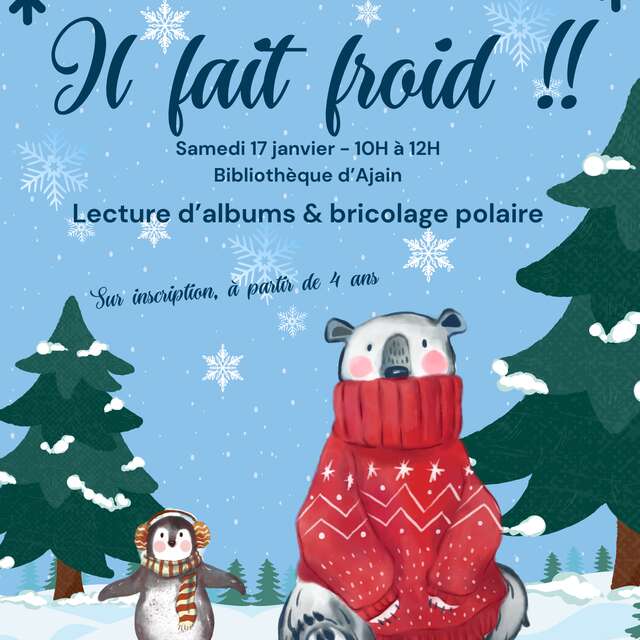 Lecture : il fait froid !