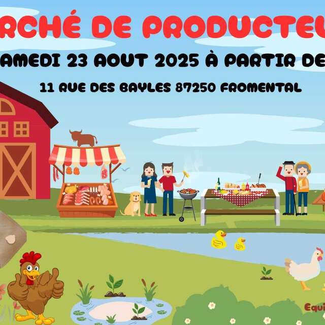 Marché de producteurs à la ferme