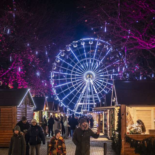 Noël à Pau - Marché de Noël- Boulevard Aragon