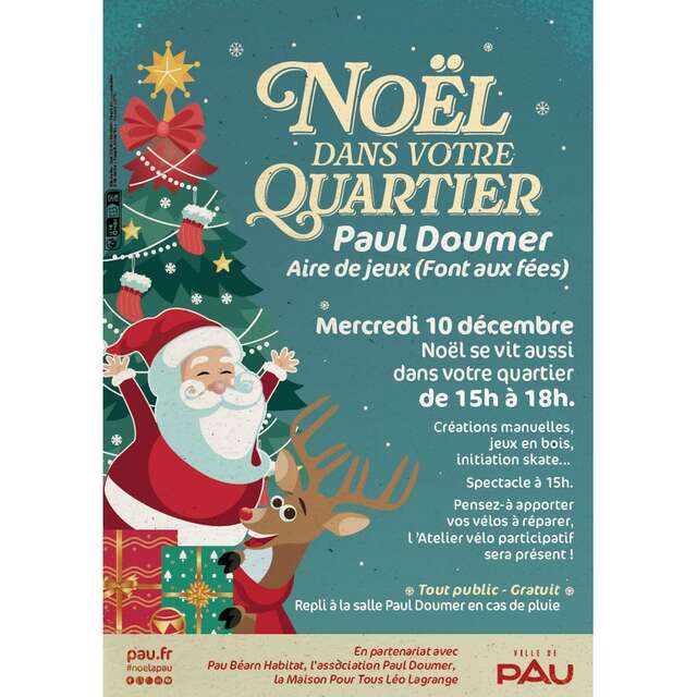 Noël à Pau : Quartier Paul Doumer