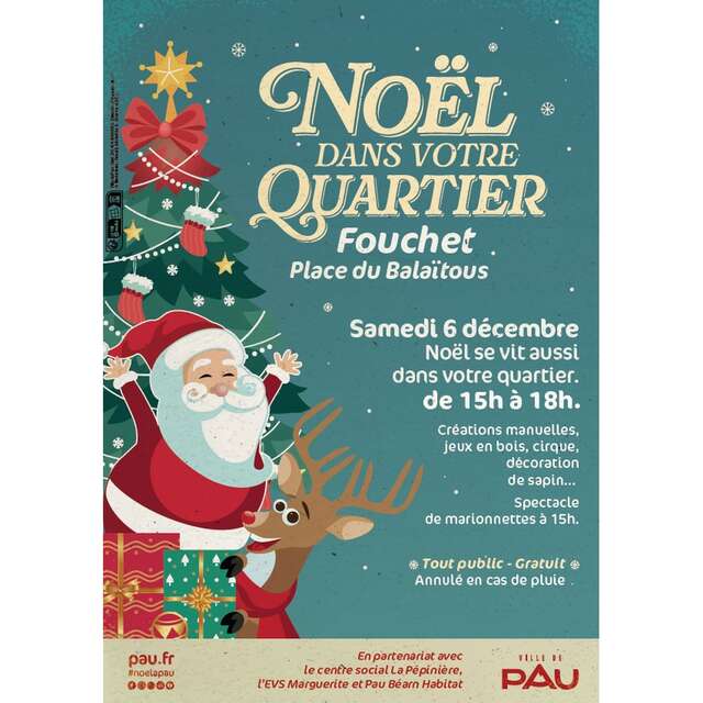 Noël à Pau : Quartier Fouchet
