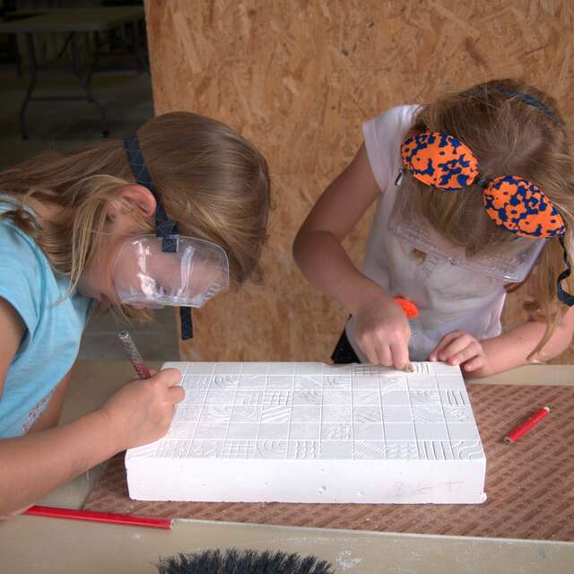 Ateliers taille de pierre et mosaïque