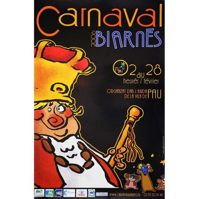 Exposition: Carnaval Biarnés, un pied dans l'actualité, un pied dans la tradition