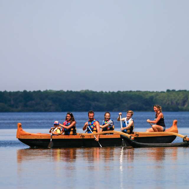 Balade nature en pirogue hawaiënne