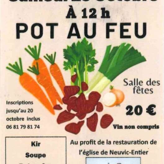REPAS POT AU FEU