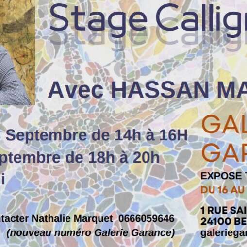Stage de calligraphie