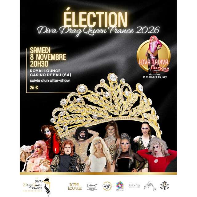 ELECTION DIVA DRAG QUEEN FRANCE 2026