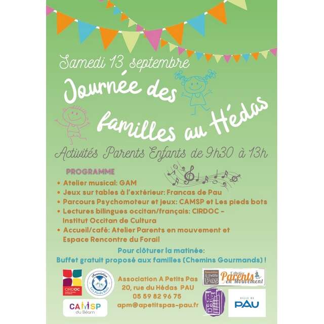 Journée des familles au Hédas