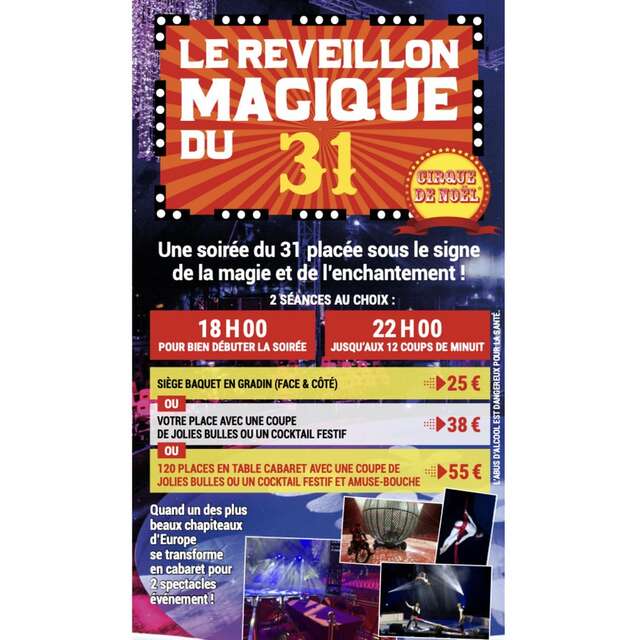Réveillon magique du 31