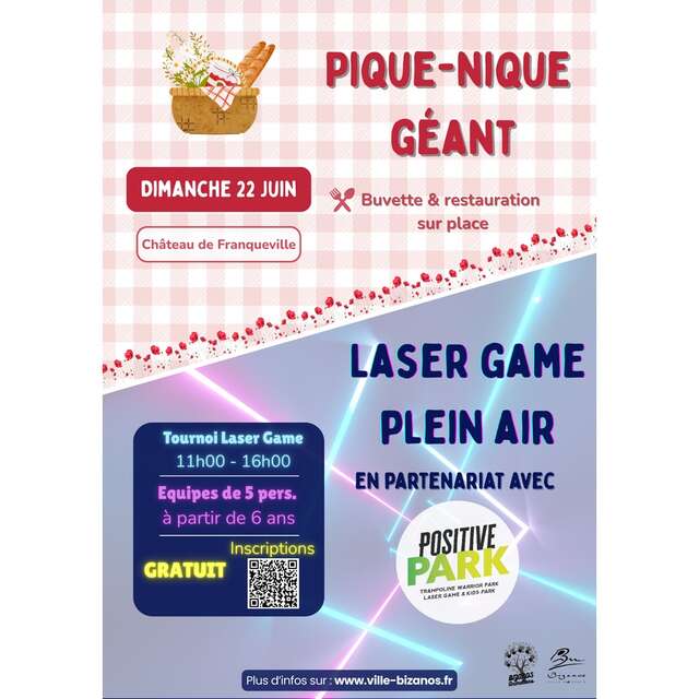 Journée Pique-Nique & Laser Game