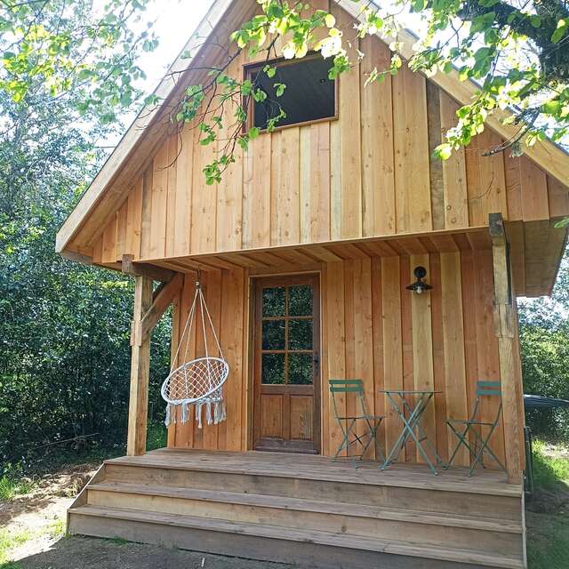 Cabane insolite à la ferme
