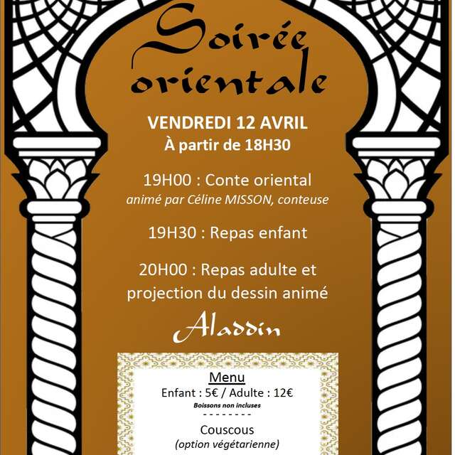 Soirée Orientale - APE PONTENX