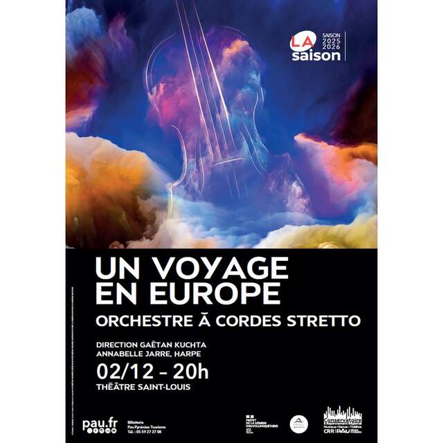 Conservatoire - Concert "Stretto - Un voyage en Europe"