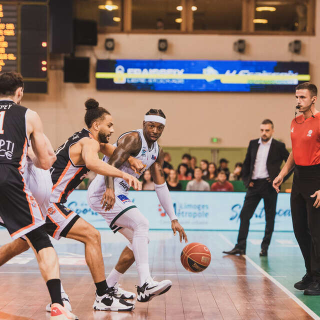 Match de basket Limoges CSP / Lyon-Villeurbanne
