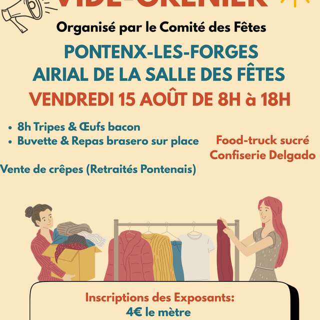 Fête du 15 Août - Vide Grenier - ANNULE