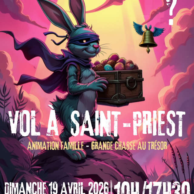Vol à Saint Priest ? Une chasse au trésor