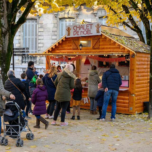 Noël à Pau - Marché de Noël- Boulevard des Pyrénées