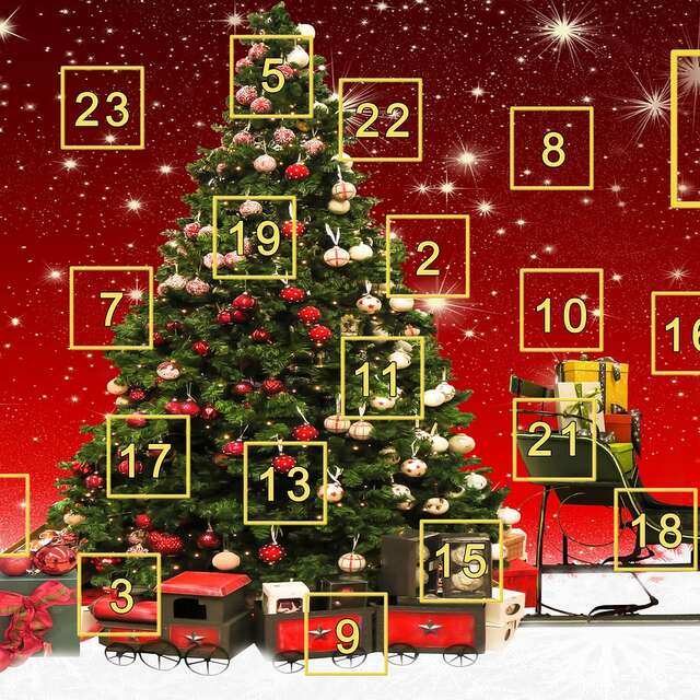 Atelier : création d'un calendrier de Noël