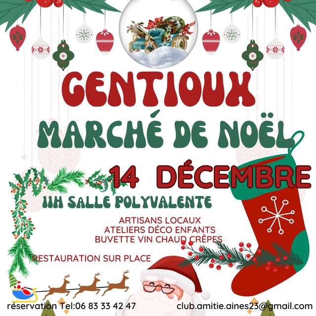 Marché de Noël de Gentioux