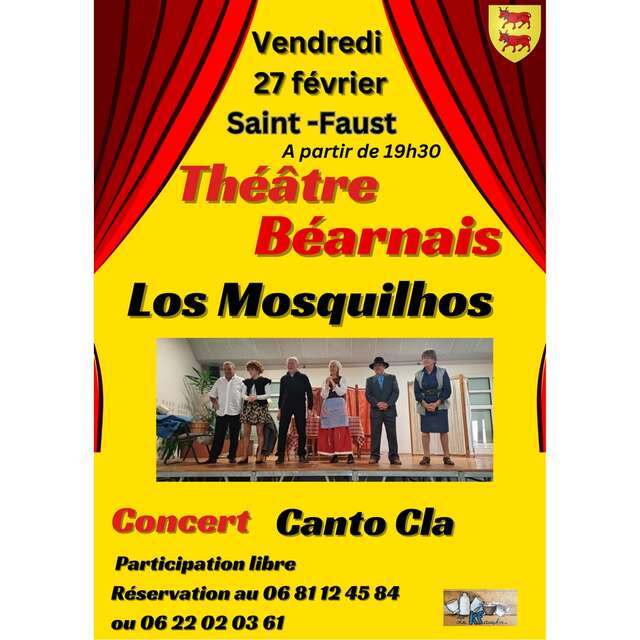 Soirée théâtre et chants Béarnais