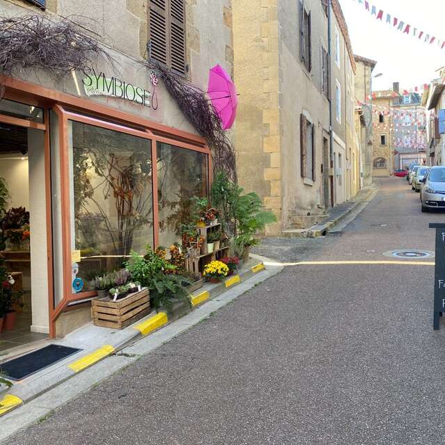 Symbiose artisans fleuriste et céramiste