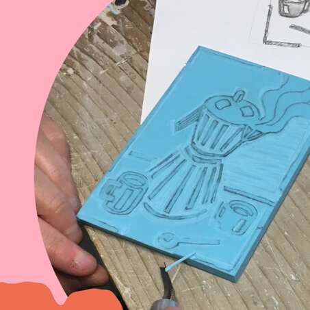 Atelier Gravure et impression PEANUTS