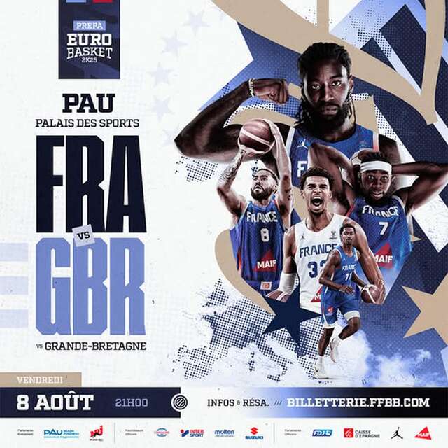 Basket-ball: France vs Grande Bretagne
