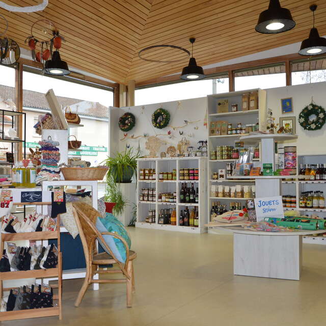Boutique "Aux P'tites Emplettes" de l'Office de Tourisme - Châlus