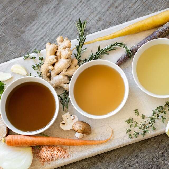 Cours de cuisine : Bouillons et Jus