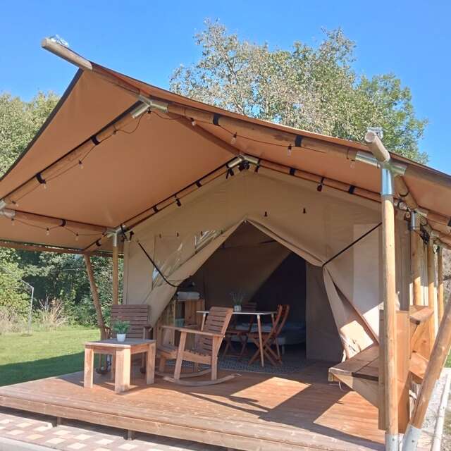 Tente Safari Tennesee (Camping La Perle)