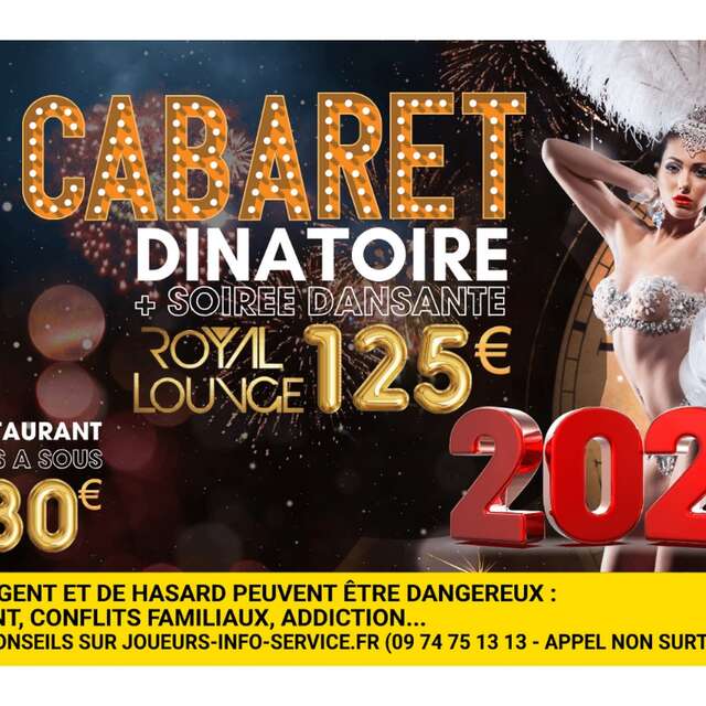 Réveillon Saint Sylvestre - Cabaret dînatoire + soirée dansante