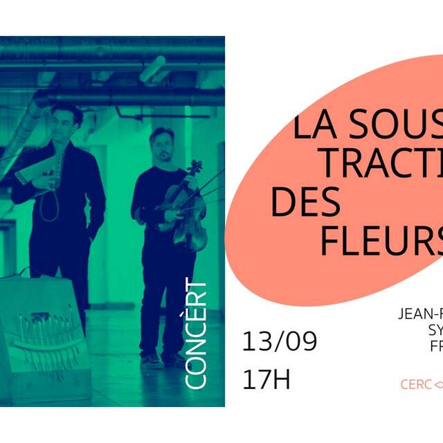 Concert La Soustraction des Fleurs