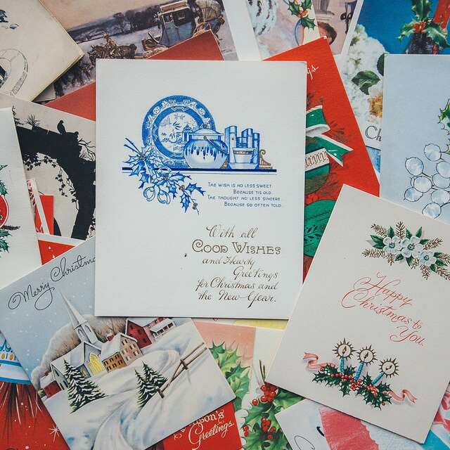 Atelier : cartes de Noël à l'aquarelle