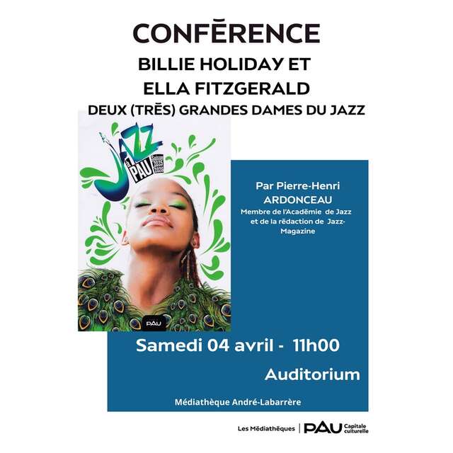 Conférence "Billie Holiday et Ella Fitzgerald"