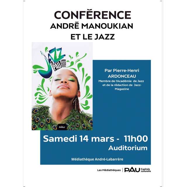 Conférence "André Manoukian et le jazz"