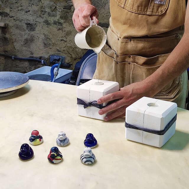 Anthony Bortoluzzi - Visite d'atelier céramique et boutique porcelaine
