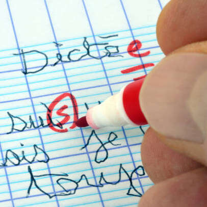 Une dictée comme autrefois