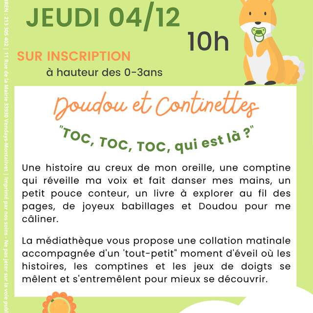 Doudou et Continettes