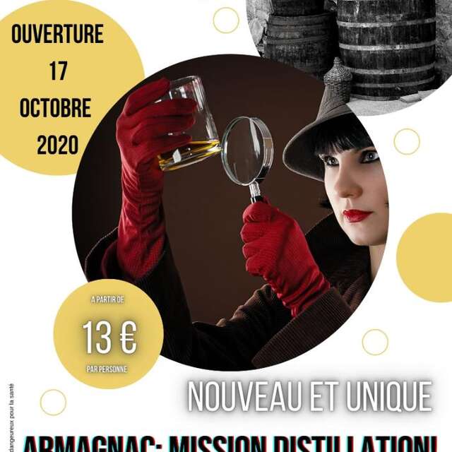 Escape Game : Armagnac - Mission distillation