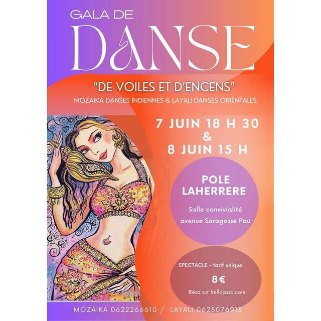 Gala de danse - De voiles et d'encens