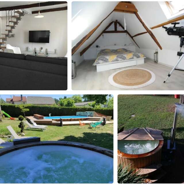 Appartement duplex avec jacuzzi privatif "Ania"