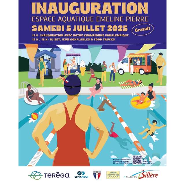 Inauguration Espace Aquatique Emeline Pierre