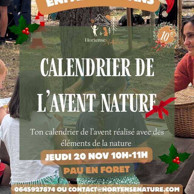 Animation pour les enfants: "création calendrier de l'avent"