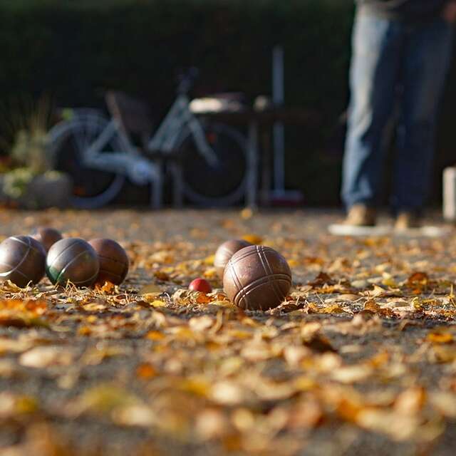 Concours de pétanque