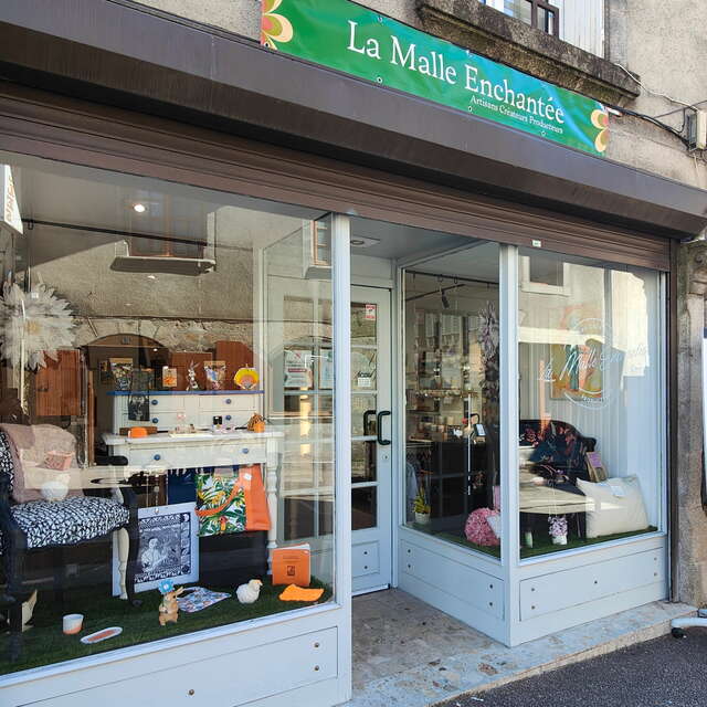 La malle enchantée : boutique d'artisans, créateurs et producteurs